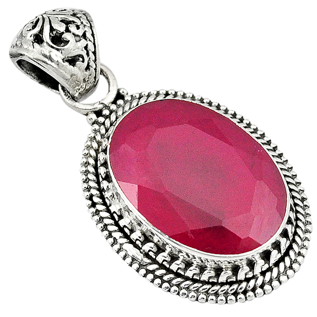 Red Ruby Pendant